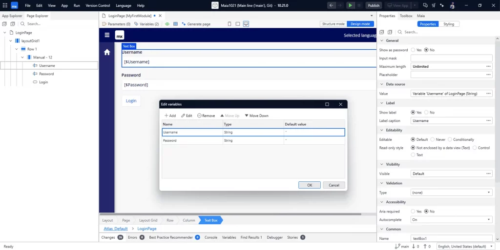 mendix 10.21 