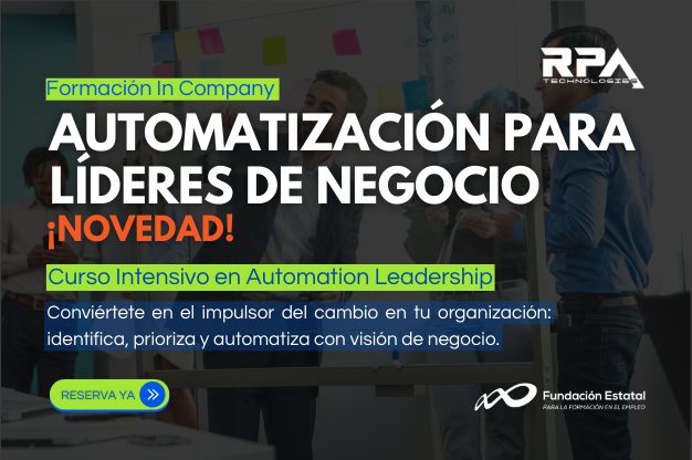 Formación in company para lideres sobre automatización de procesos empresariales e IA